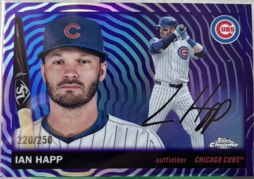 2025 Ian Happ [Vibrations Refractor] #80