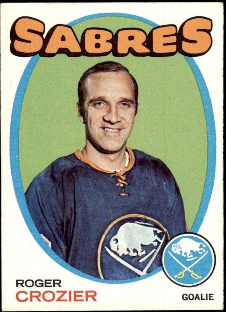 Roger Crozier #36 Hockey Cards 1971 Topps