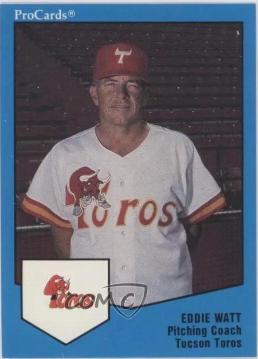 Eddie Watt #204 Baseball Cards 1989 Procards