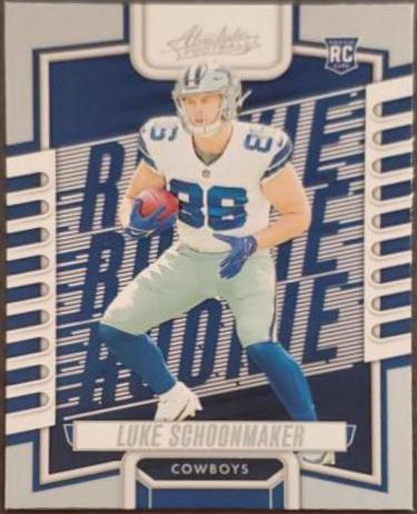 Luke Schoonmaker #121 Football Cards 2023 Panini Absolute