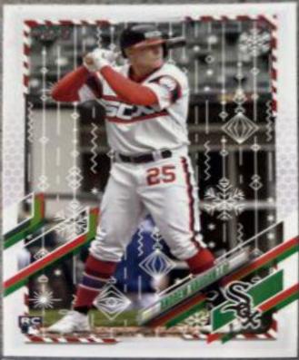 Andrew Vaughn #HW112 Baseball Cards 2021 Topps Holiday Mega Box