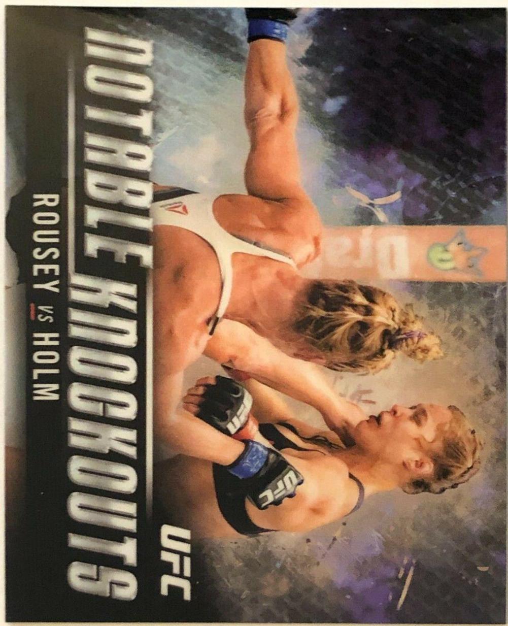Holly Holm #NK-HH Ufc Cards 2018 Topps UFC Notable Knockouts