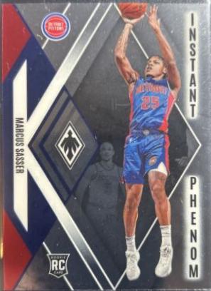 Marcus Sasser #18 Basketball Cards 2023 Panini Phoenix Instant Phenom
