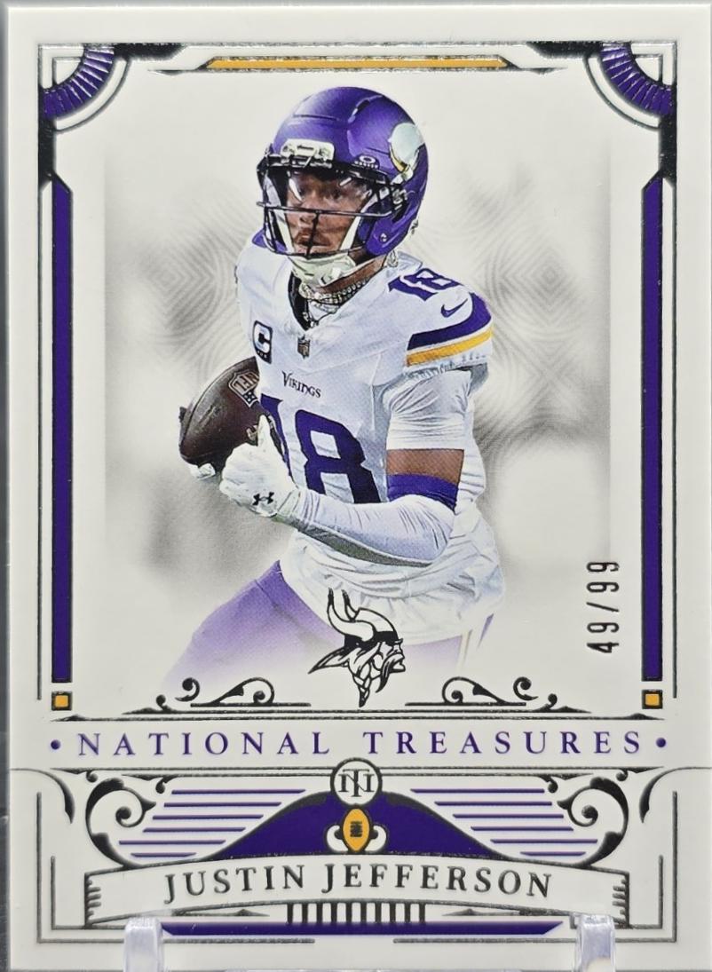 Justin Jefferson [Holo Silver] #65
