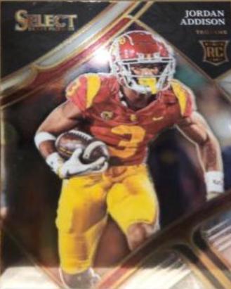 Jordan Addison #106 2023 Panini Select Draft Picks Football