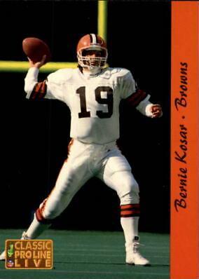 Bernie Kosar #41 Football Cards 1993 Pro Line Live