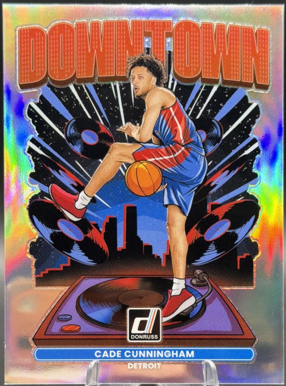 Cade Cunningham #16 2025 Panini Donruss Downtown Basketball