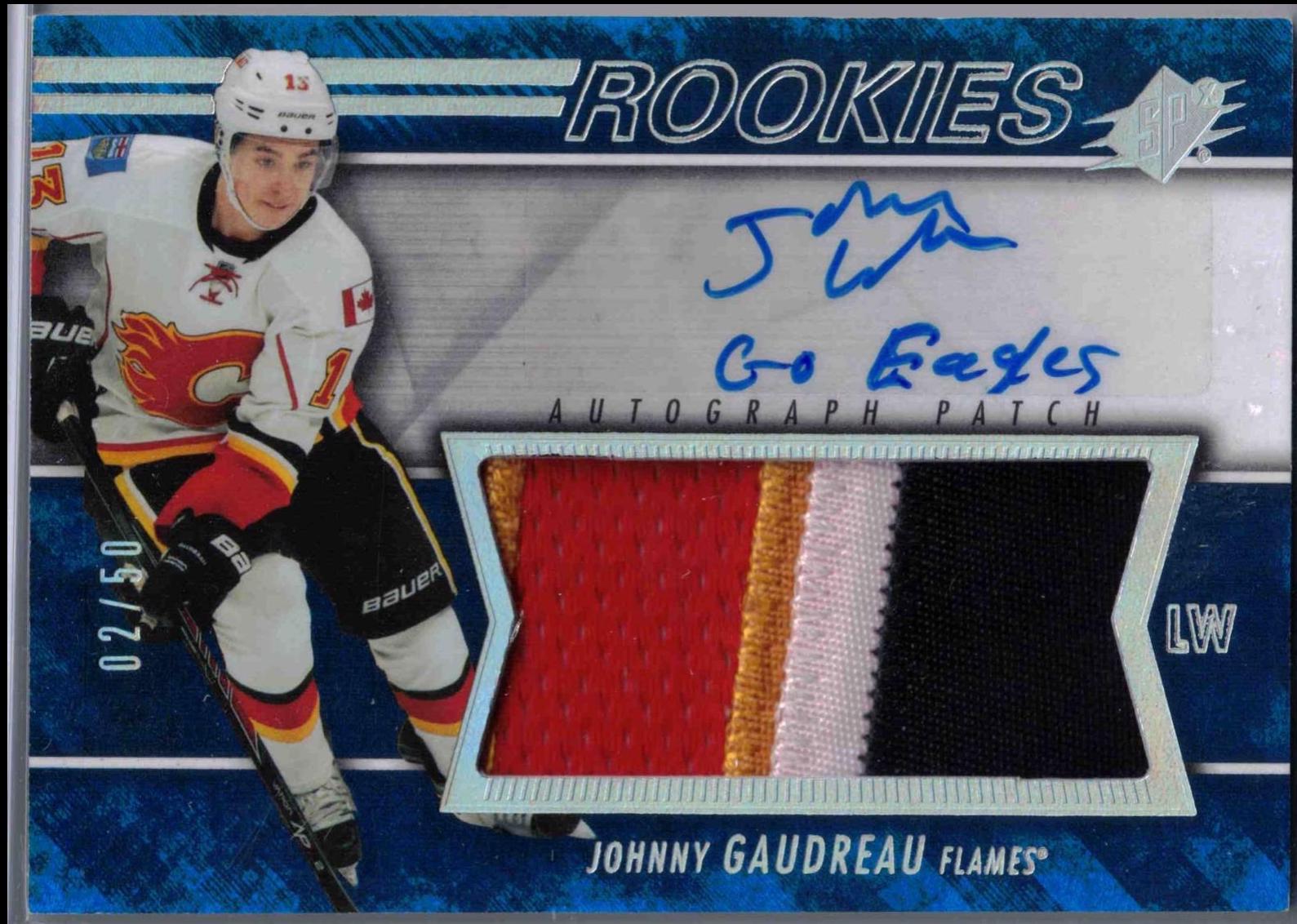 Johnny Gaudreau #179 Hockey Cards 2014 SPx