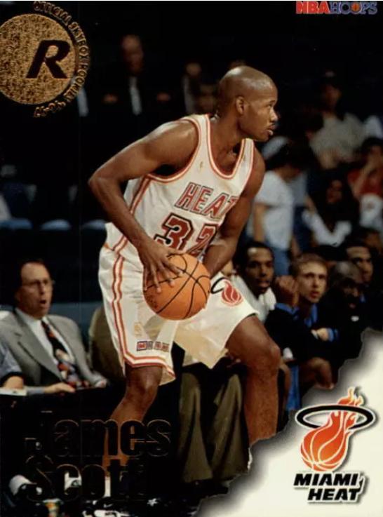 James Scott #311 Basketball Cards 1996 Hoops
