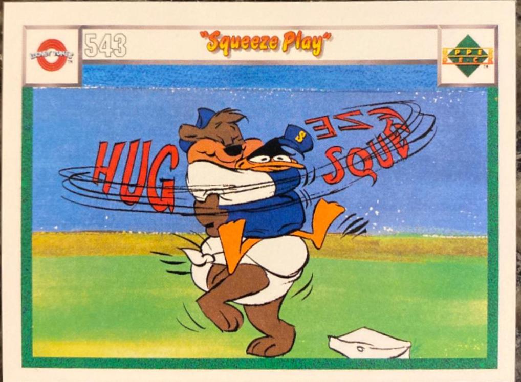 Squeeze Play, Baseball According To Daffy Duck #543 / 558