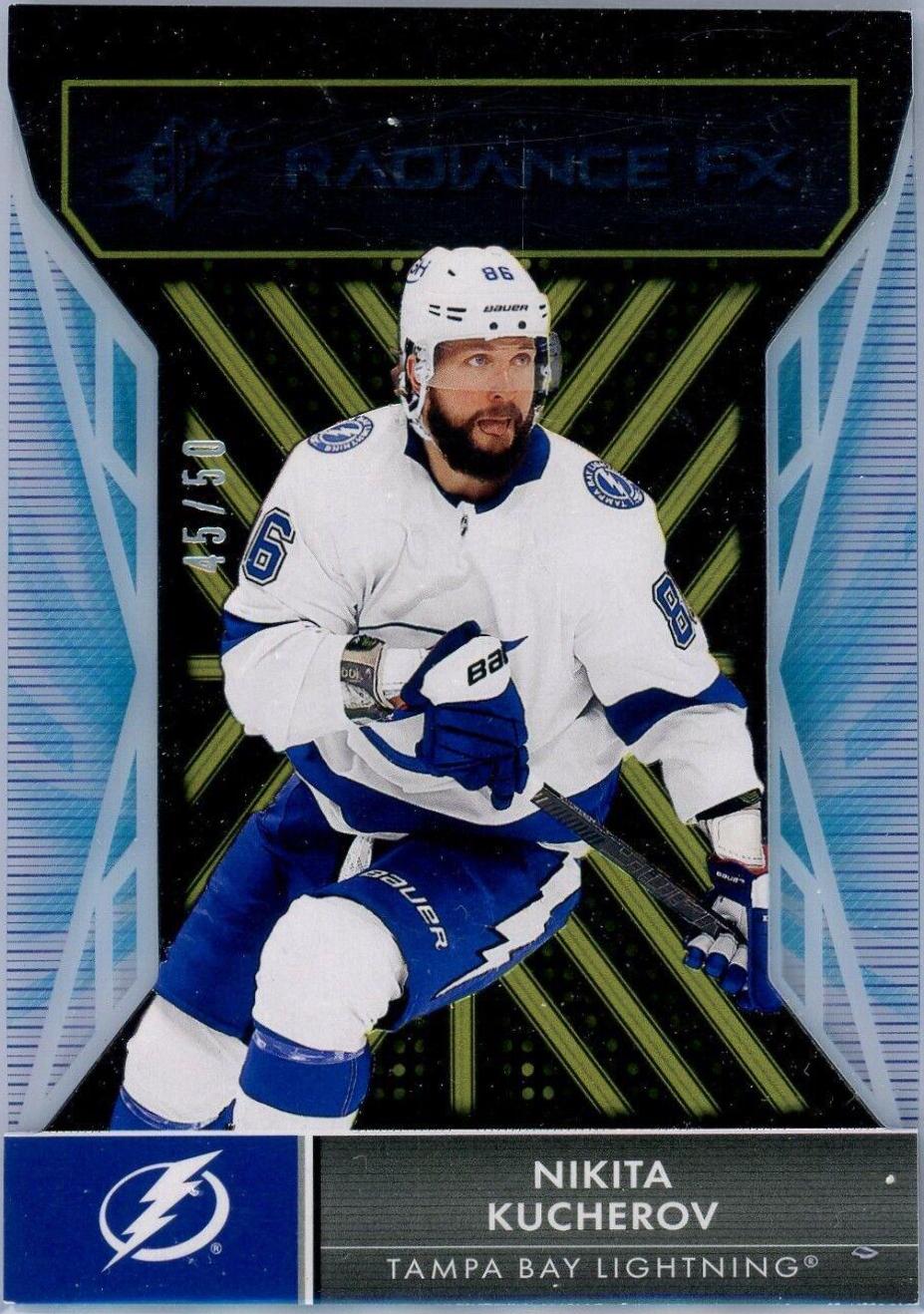 Nikita Kucherov #RFX-38 2021-22 SPx Hockey Radiance F/X
