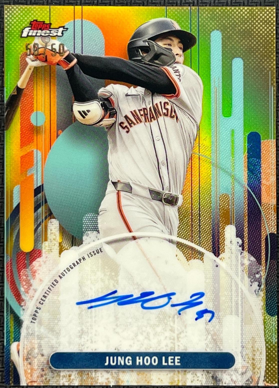 Jung Hoo Lee [Gold Refractor] #FA-JL Prices | 2025 Topps Finest Jung Hoo Lee RC Finest super flactor
