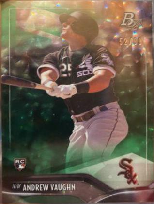 Andrew Vaughn [Green Icy Foil] #50