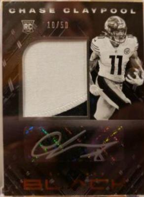 Chase Claypool #227 2020 Panini Black Football