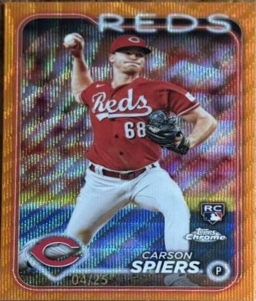 Carson Spiers [Orange Wave Refractor] #167