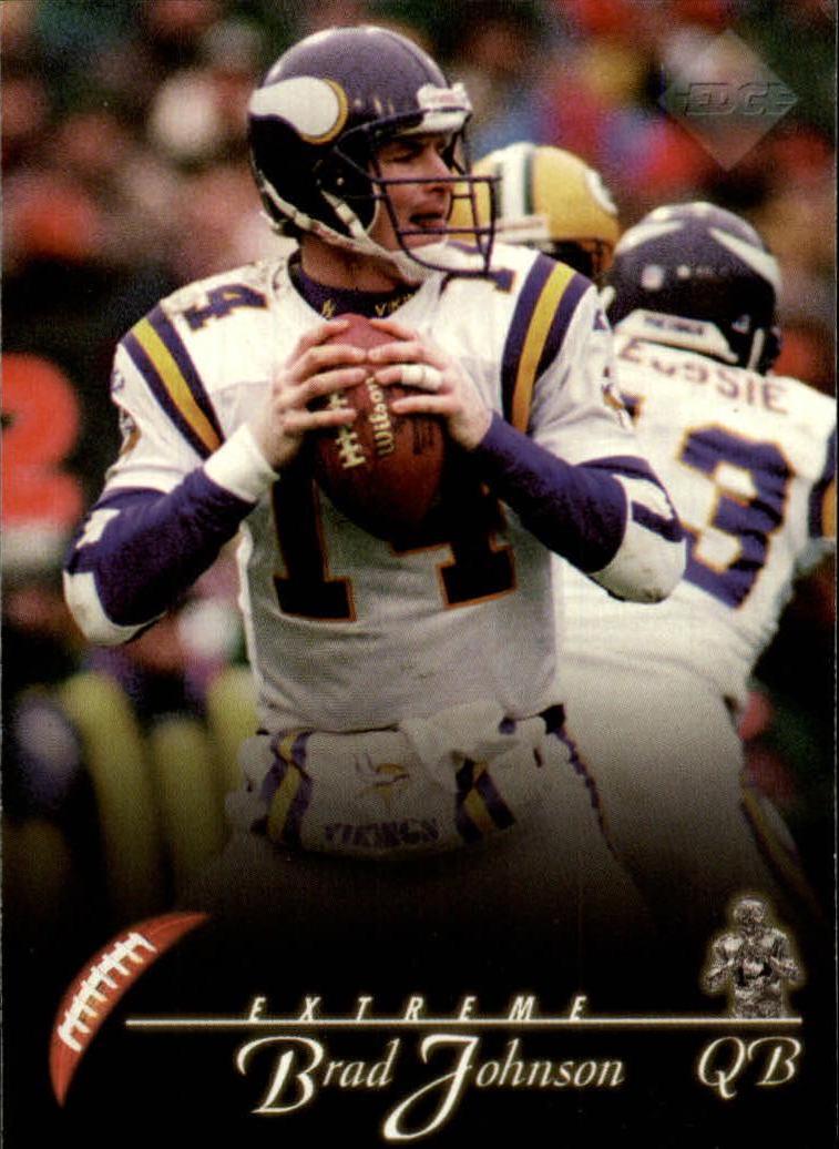 Brad Johnson #95 Football Cards 1997 Collector's Edge Extreme