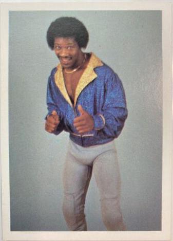 Rocky King #6 Wrestling Cards 1988 Wonderama NWA