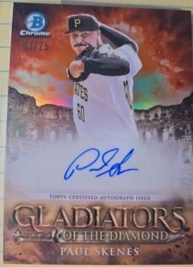 Paul Skenes [Orange Refractor] #GDA-PS