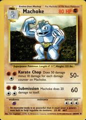 1999 Base Set 1999-2000 Machoke #34/102