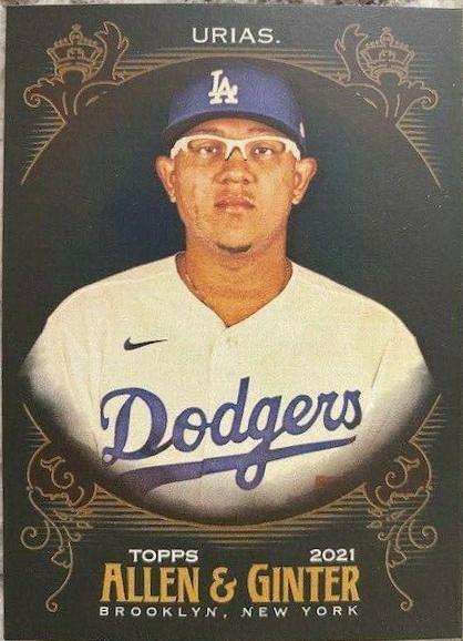 Julio Urias #318 2021 Topps Allen & Ginter Baseball