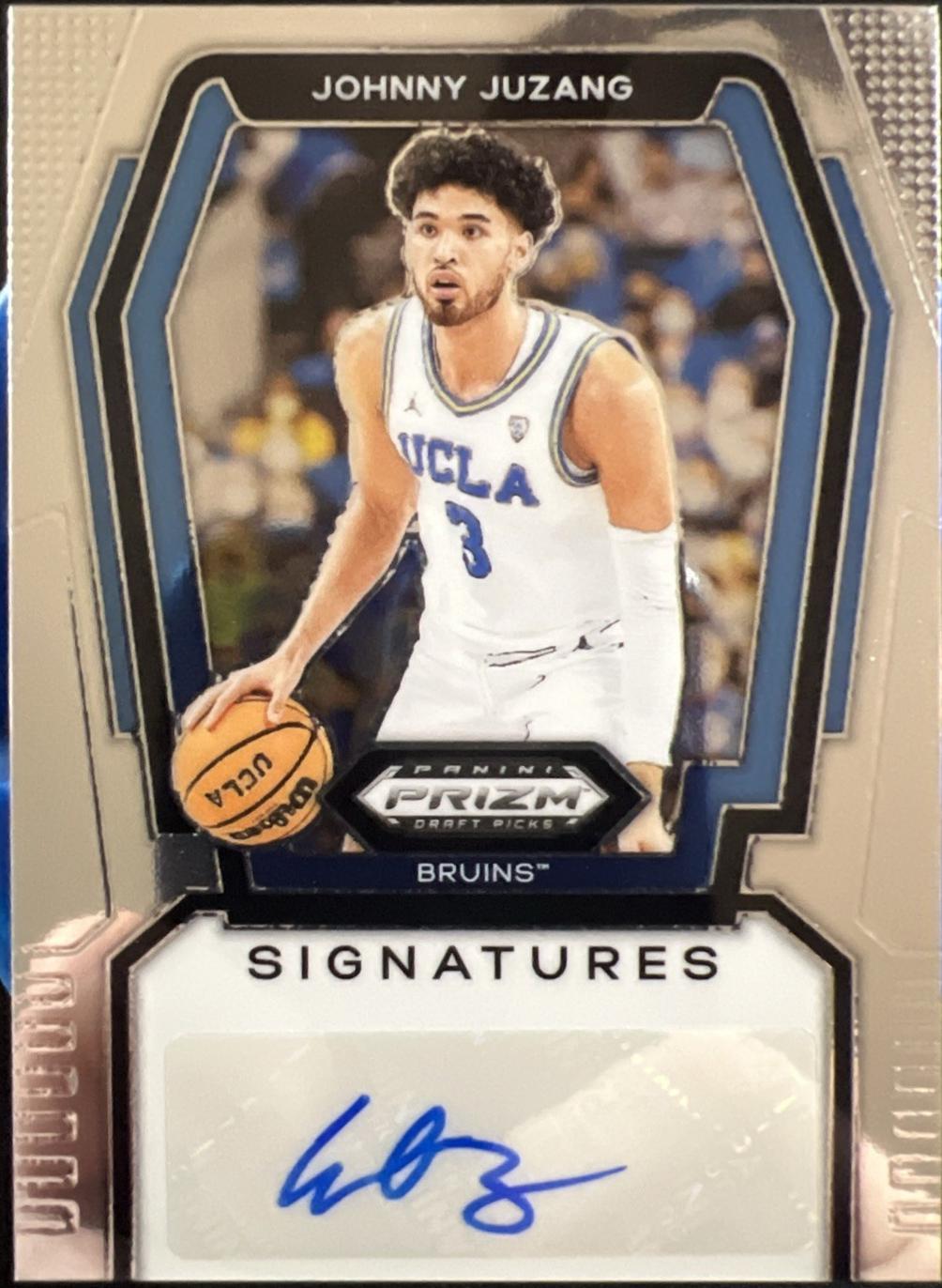 Johnny Juzang #S-JJZ 2024 Panini Prizm Draft Picks Signature Basketball