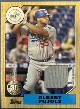 Albert Pujols [Black] #87R-AP