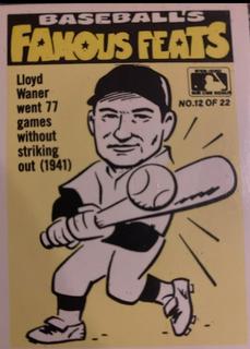 Angels/Lloyd Waner