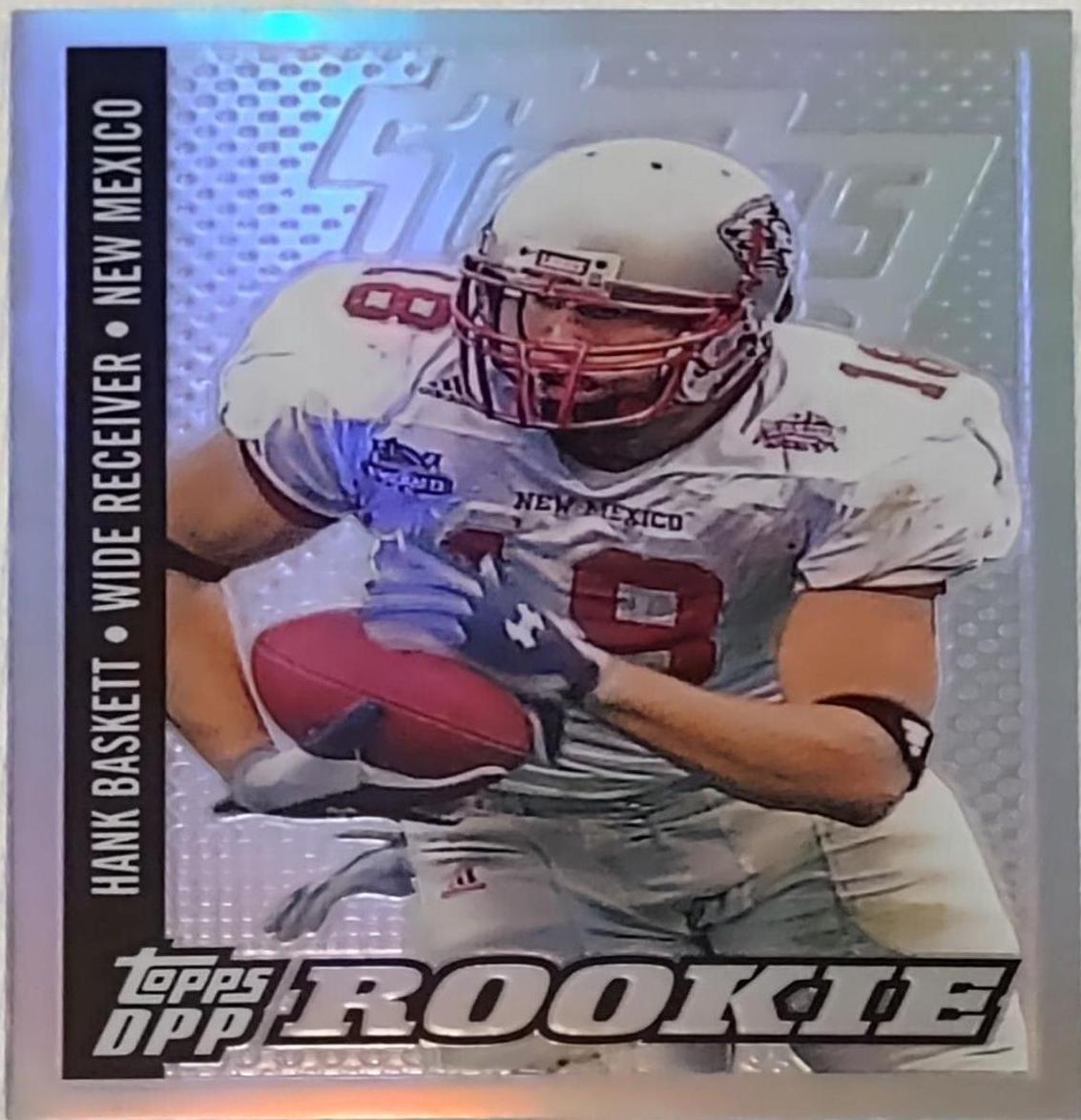 Hank Baskett [Chrome Silver Refractor] #129