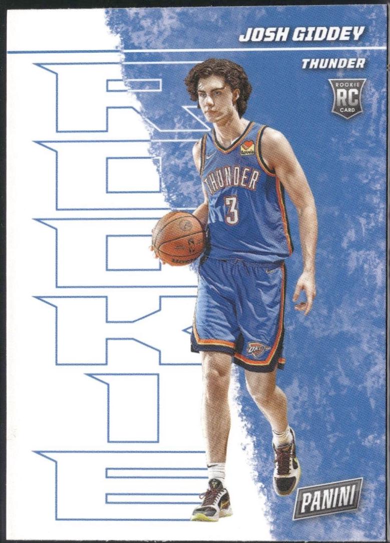 Josh Giddey #56 2021 Panini NBA Player Of The Day