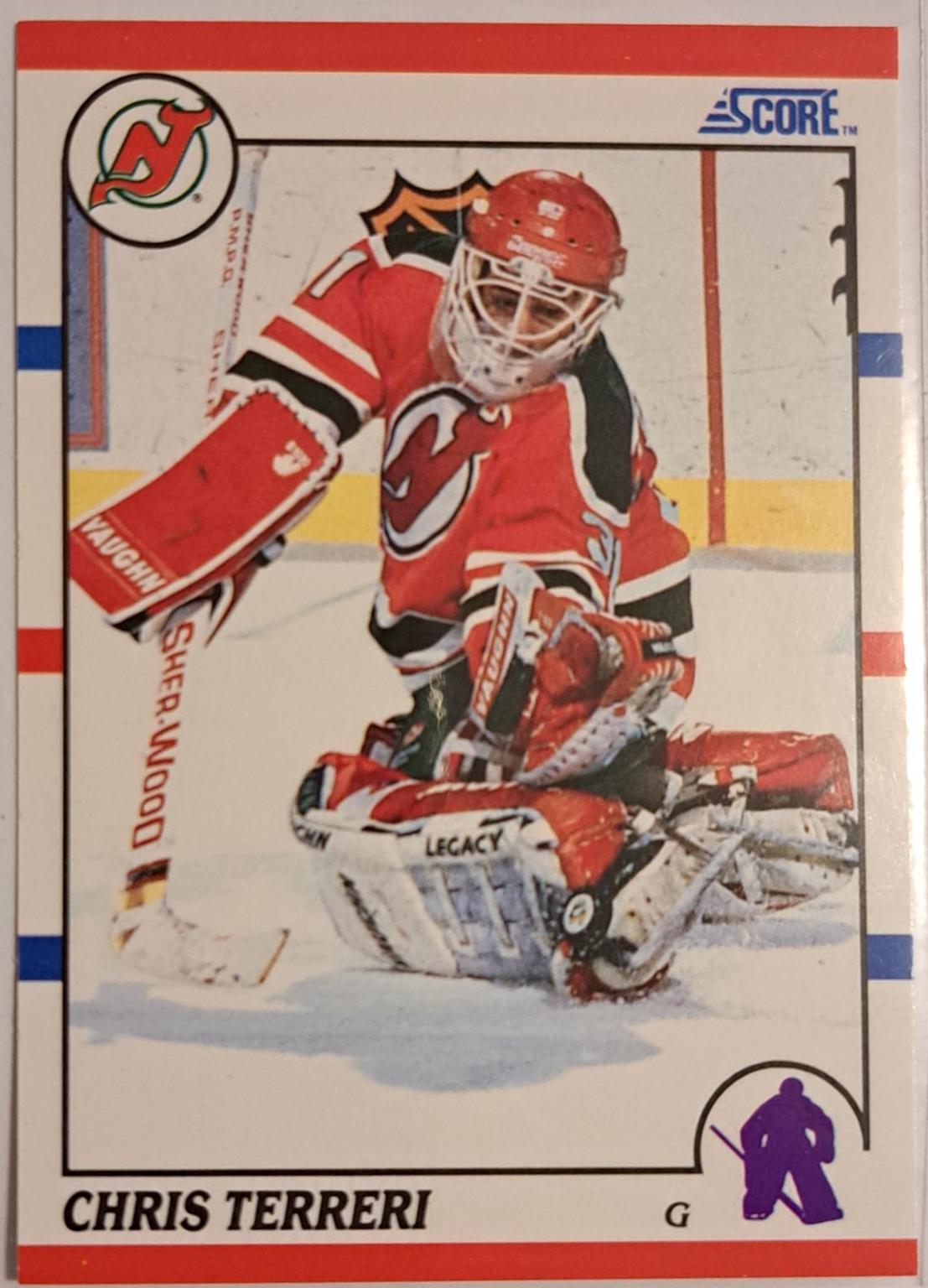 Chris Terreri #239 1990-91 Score (US) Hockey