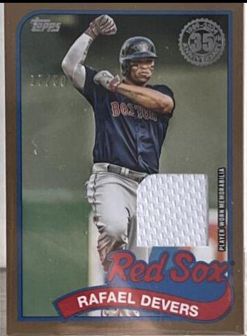Rafael Devers [Gold] #89BR-RD