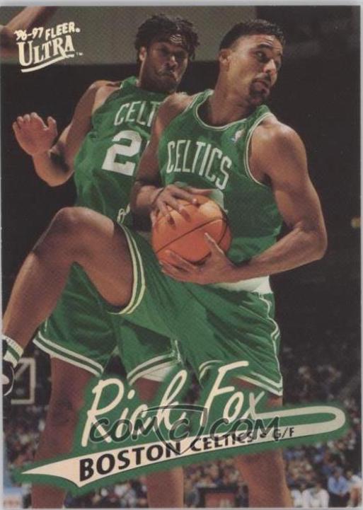 Rick Fox #7 Basketball Cards 1996 Ultra