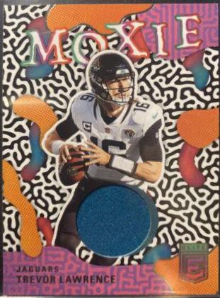 Trevor Lawrence #MO-30 Football Cards 2022 Panini Donruss Elite Moxie