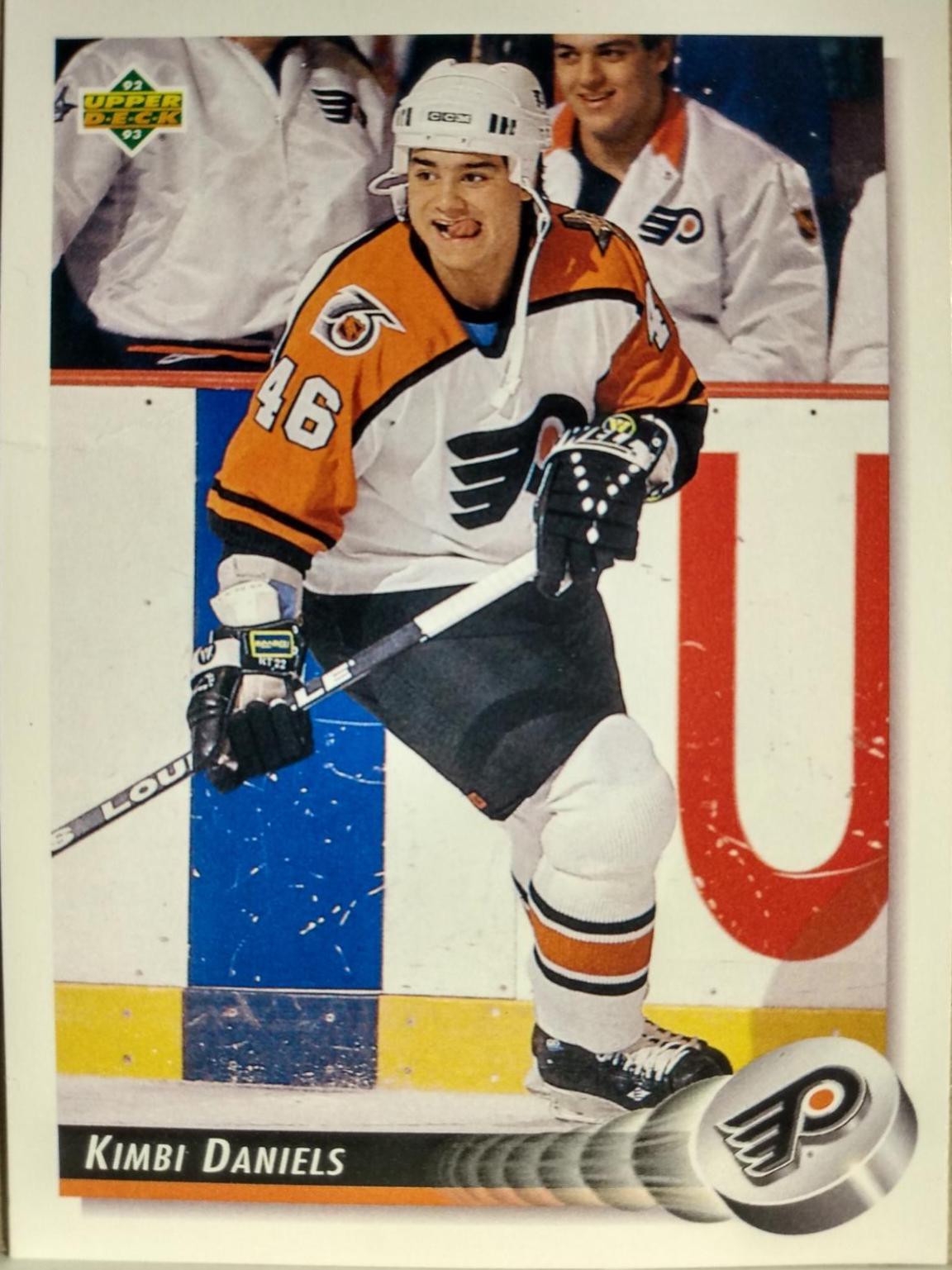Kimbi Daniels #75 Hockey Cards 1992 Upper Deck