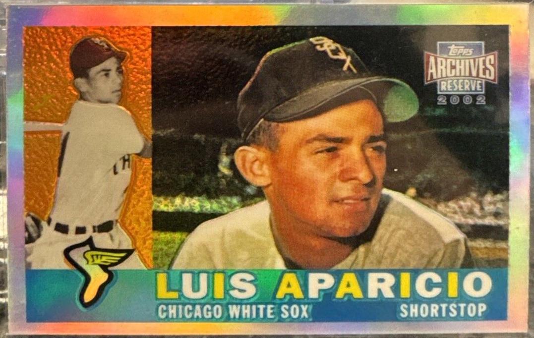 Luis Aparicio #29 Baseball Cards 2002 Topps Archives Reserve