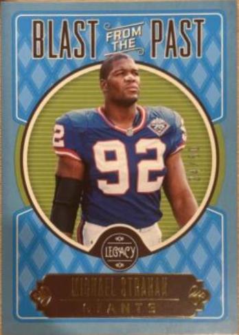 Michael Strahan [Blue] #BP-12