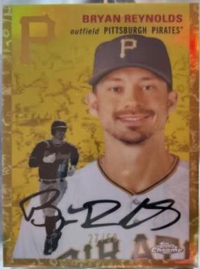 Bryan Reynolds [Gold Wave Refractor] #344