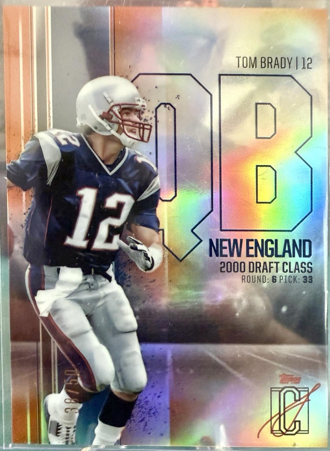Tom Brady [Orange] #BCV-33