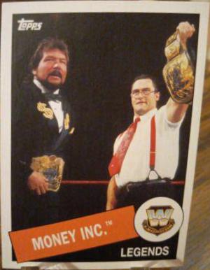 Money Inc. #32 Wrestling Cards 2015 Topps Heritage WWE