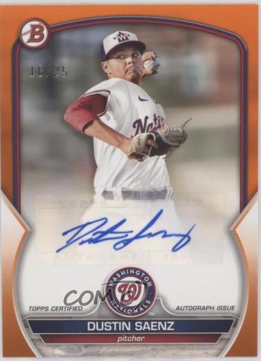 Dustin Saenz [Orange] #PPA-DS