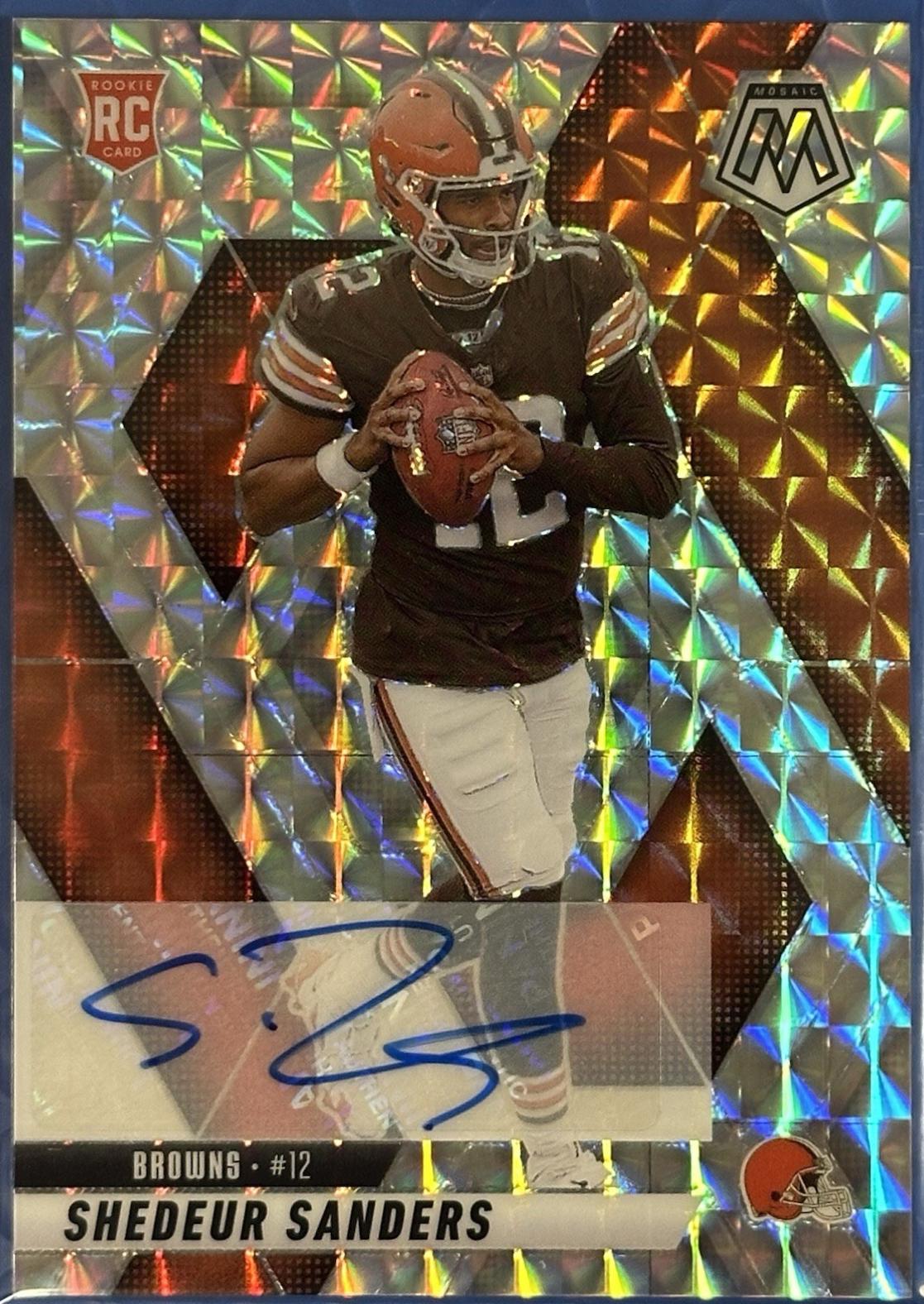 Shedeur Sanders #302 Prices [Rookie] | 2025 Panini Mosaic Rookie