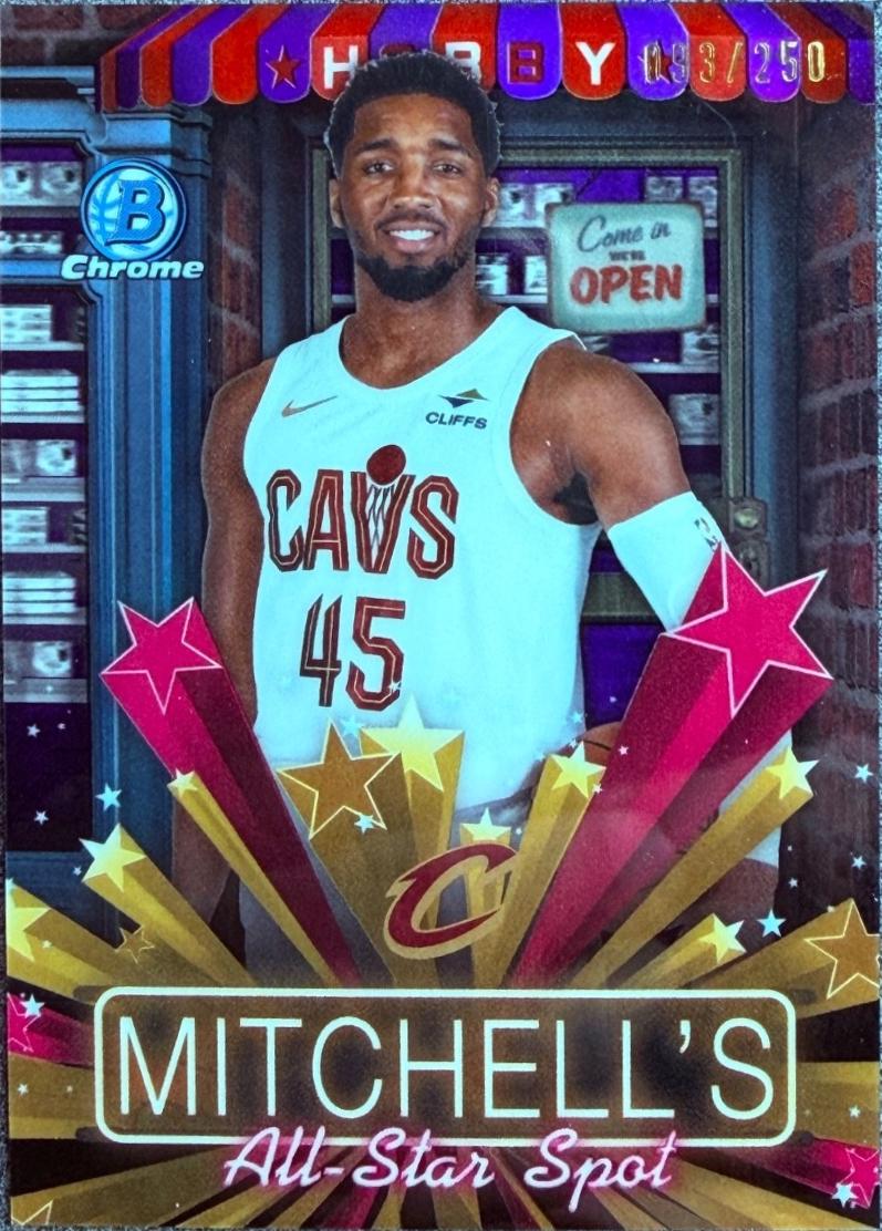 Donovan Mitchell [Purple Refractor] #HS-5