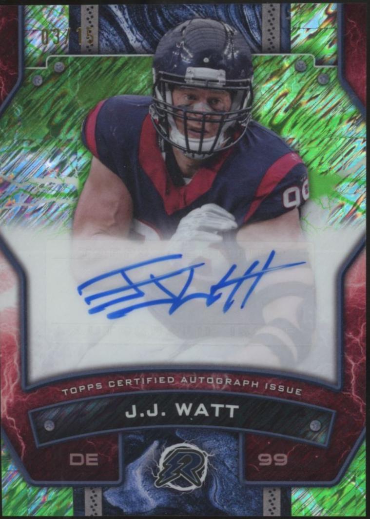 J.J. Watt [Lime Green Static] #RS-JJW