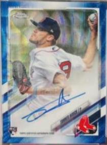 Tanner Houck [Blue Wave Refractor] #RA-TH