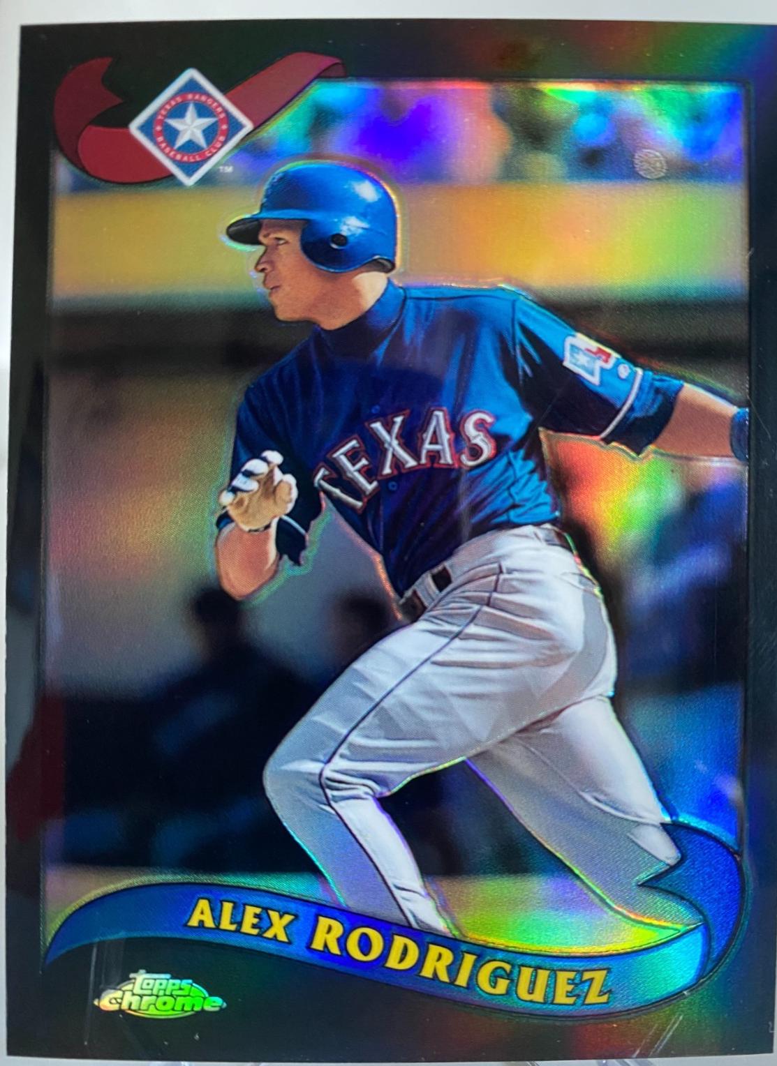 Alex Rodriguez [Black Refractor] #640