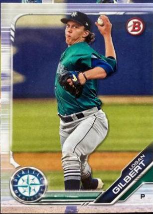Logan Gilbert #BD-179 Baseball Cards 2019 Bowman Draft