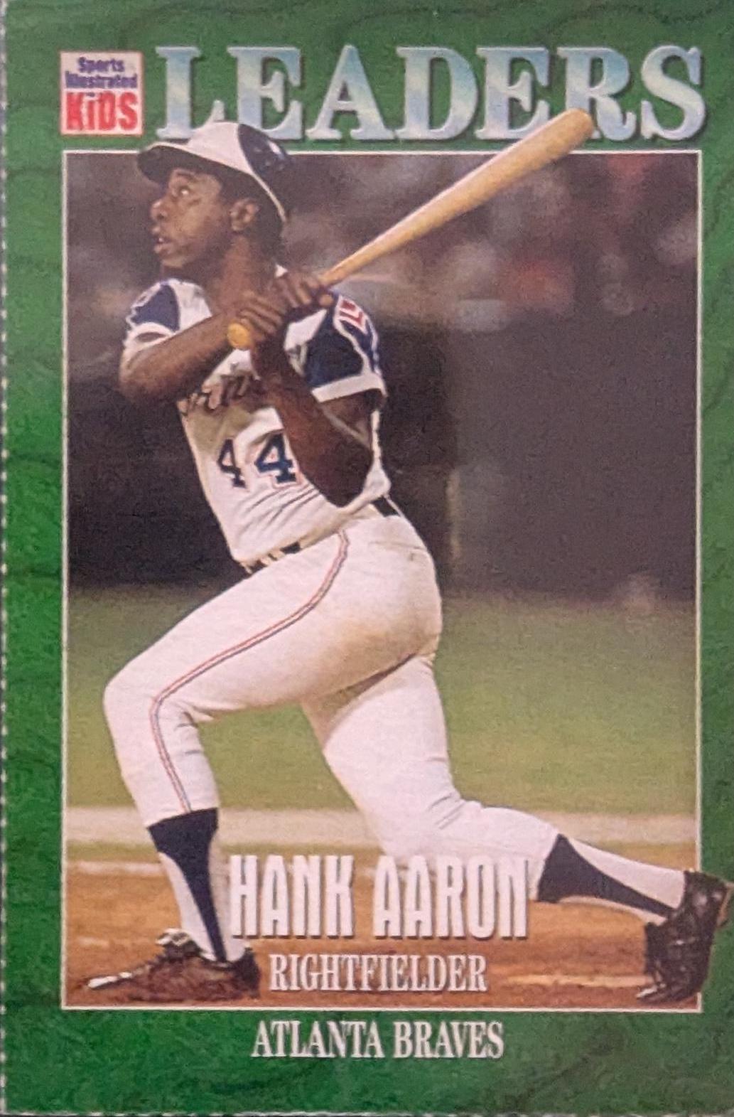 Hank Aaron #61 Baseball Cards 1997 Sports Illustrated