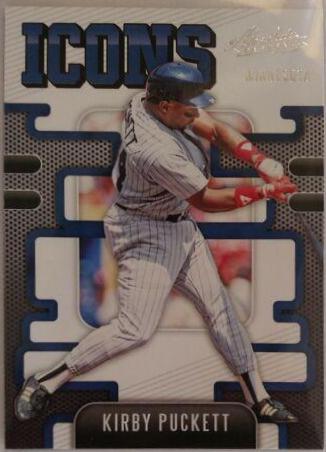 Kirby Puckett #I-15 Baseball Cards 2021 Panini Absolute Icons