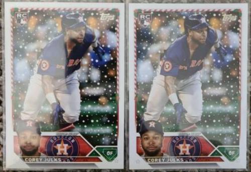 Corey Julks #H137 Baseball Cards 2023 Topps Holiday