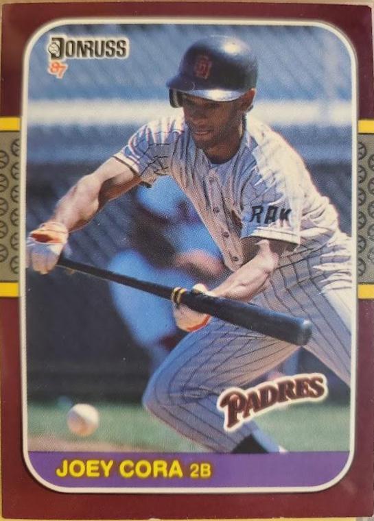 Joey Cora #147 1987 Donruss Opening Day Baseball